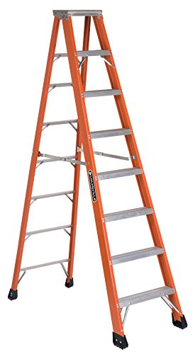 Louisville Ladder FS1308HD 375-Pound Duty Rating, Fiber...