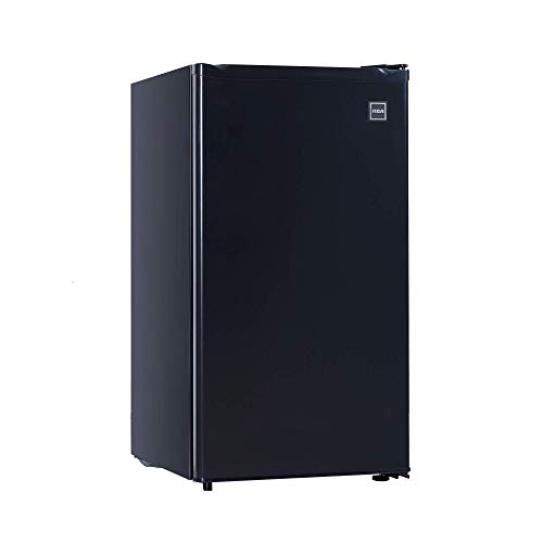 RCA RFR320-B-Black-COM RFR321 ミニ冷蔵庫、3.2 立方フィート冷蔵庫、ブラック、CU.FT
