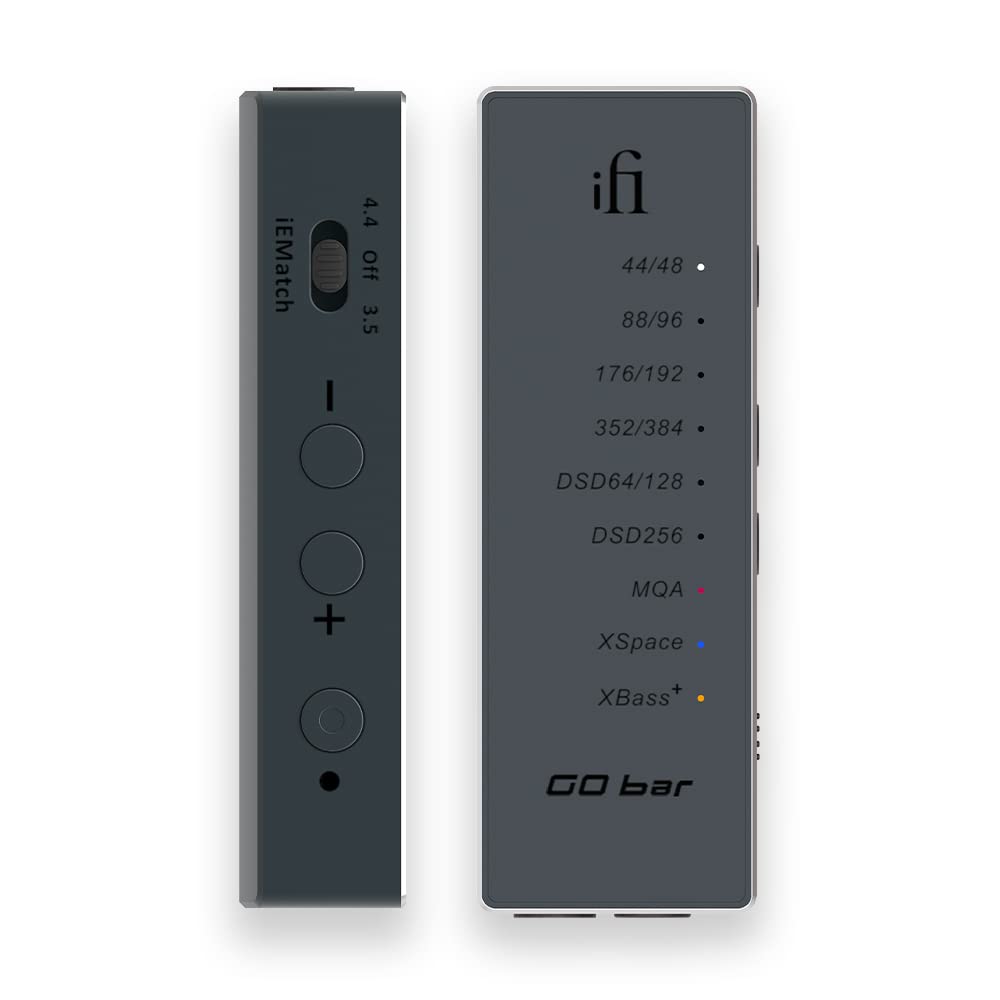 iFi GO bar - ウルトラポータブル DAC/プリアンプ/ヘッドフォン アンプ...