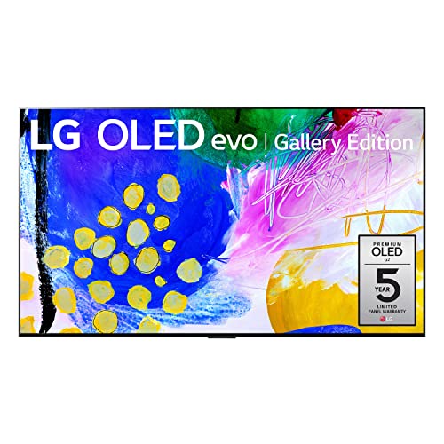  LG 65 インチ クラス OLED evo Gallery Edition G2 シリーズ Alexa 内蔵 4K スマート TV、120Hz リフレッシュ レート、AI 搭載 4K、Dolby Vision IQ および Dolby Atmos、WiSA...