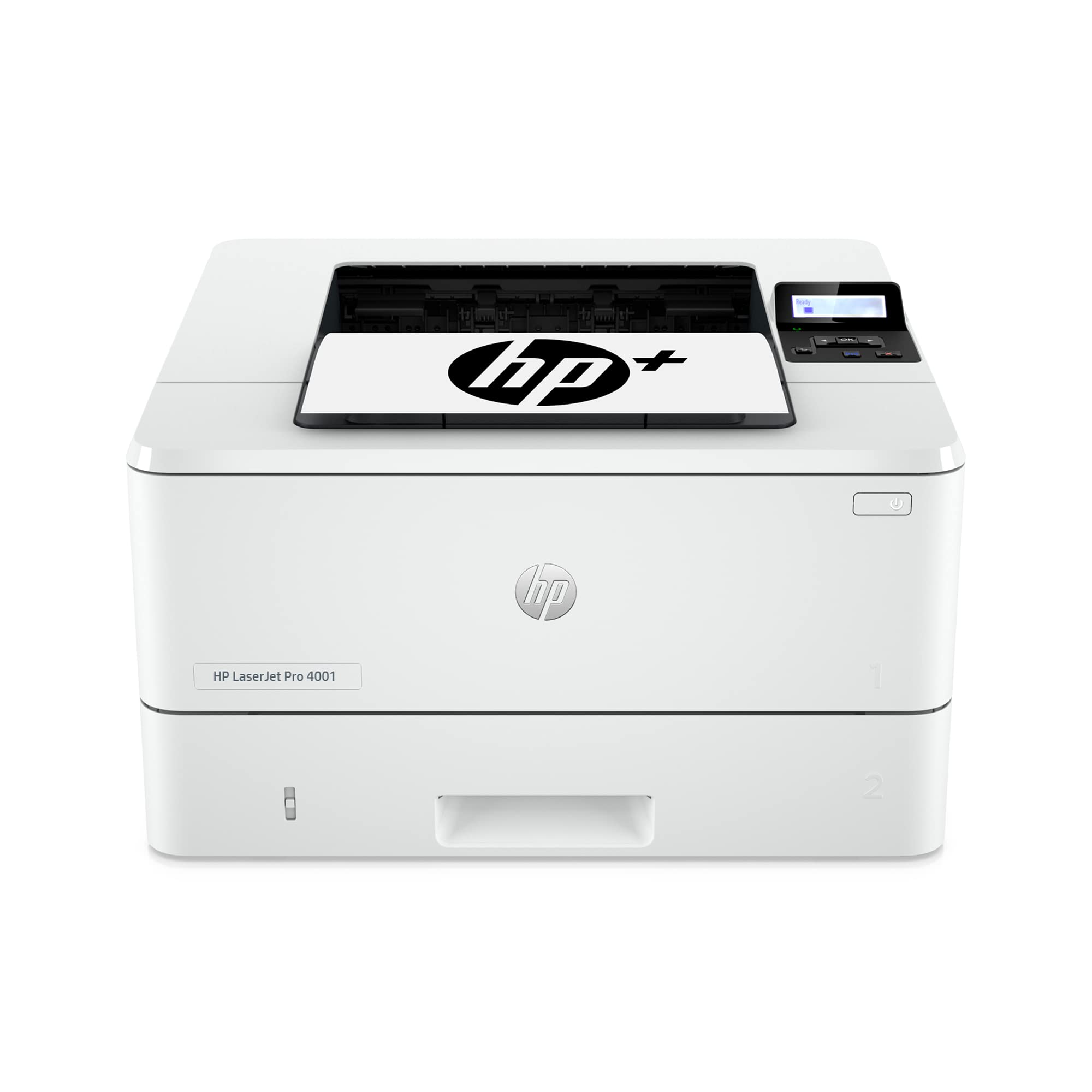 HP LaserJet Pro 4001dwe ワイヤレス白黒プリンター + スマート オフィス機能付き
