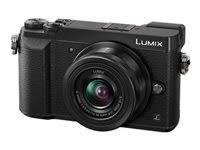 Panasonic LUMIX GX85 4Kミラーレスカメラ、12-32mm MEGA OISレンズ、16メガピクセル、デュアルIS 1.0、3インチチルトタッチLCD、DMC-GX85KK（USA BLACK）