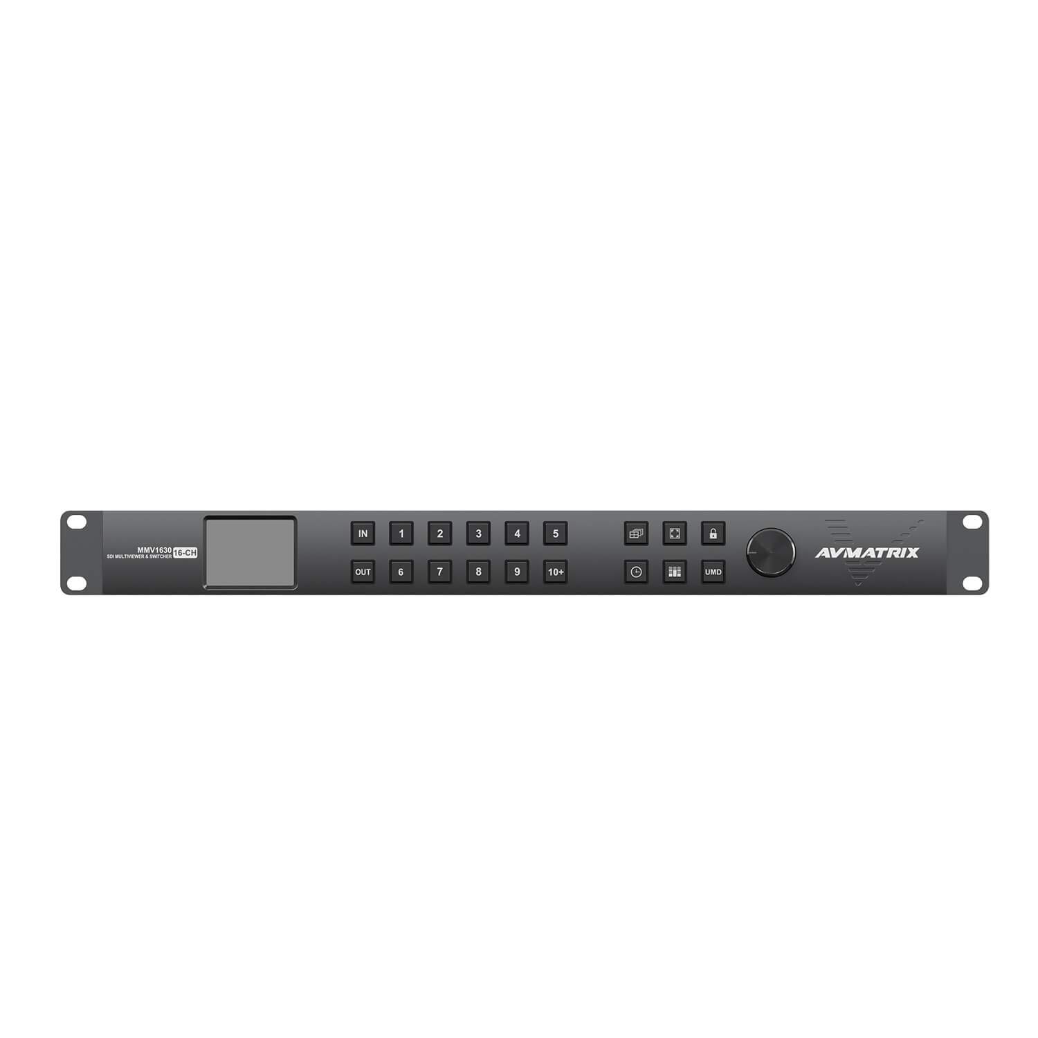 AVMATRIX MMV1630 Compact 1RU 16-Channel 3G-SDI Multivie...