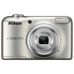 Nikon COOLPIX A10 16.1MP 5xズームNIKKORガラスレンズデジタルカメラ（26518B）シルバー-（認定再生品）