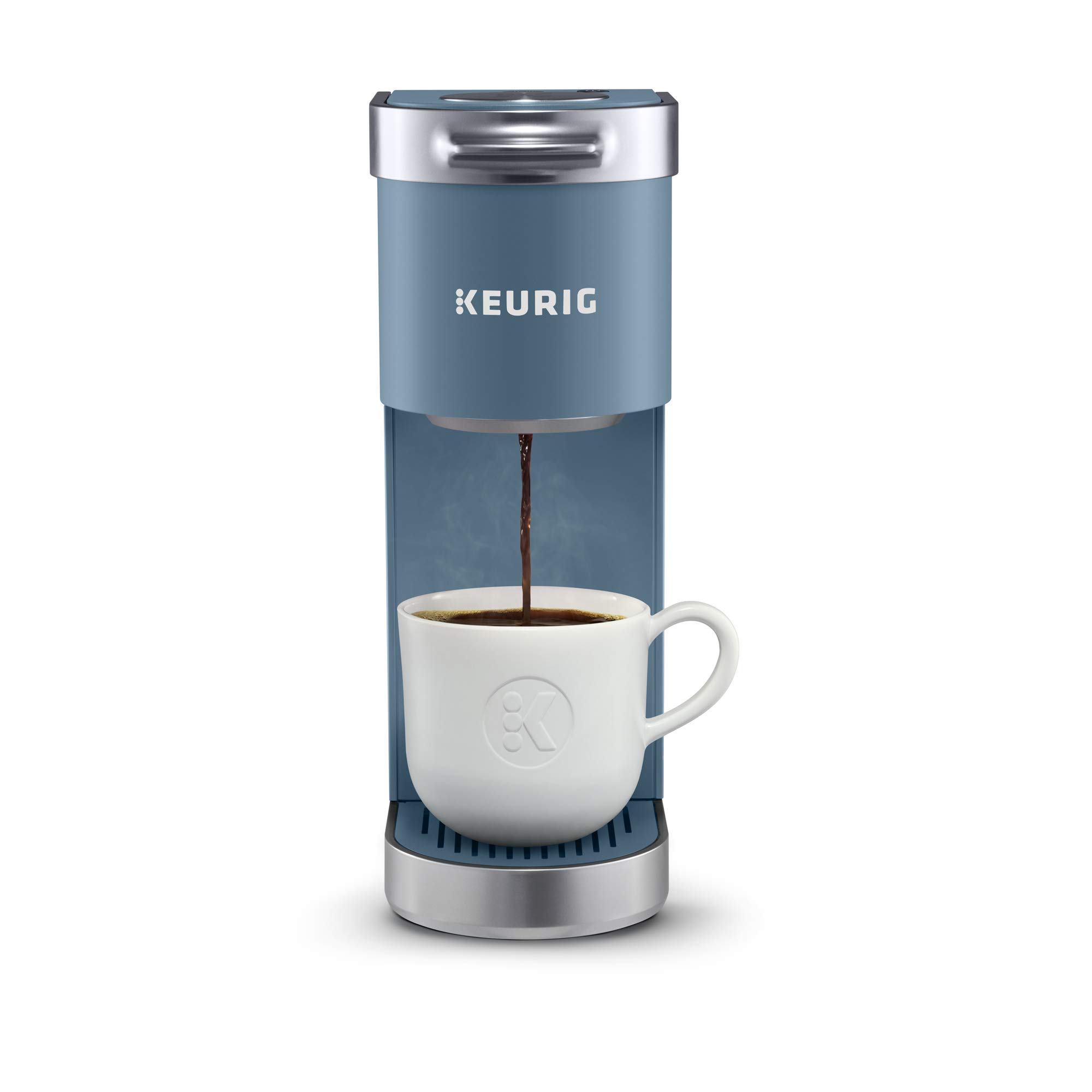 Keurig K-Mini Plus シングルサーブ K カップ ポッド コーヒー メーカー、イブニング ティール