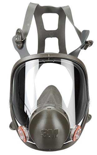3M フルフェイスピース再利用可能なマスク 6700、塗料蒸気、粉塵、カビ、化学薬品、小型...