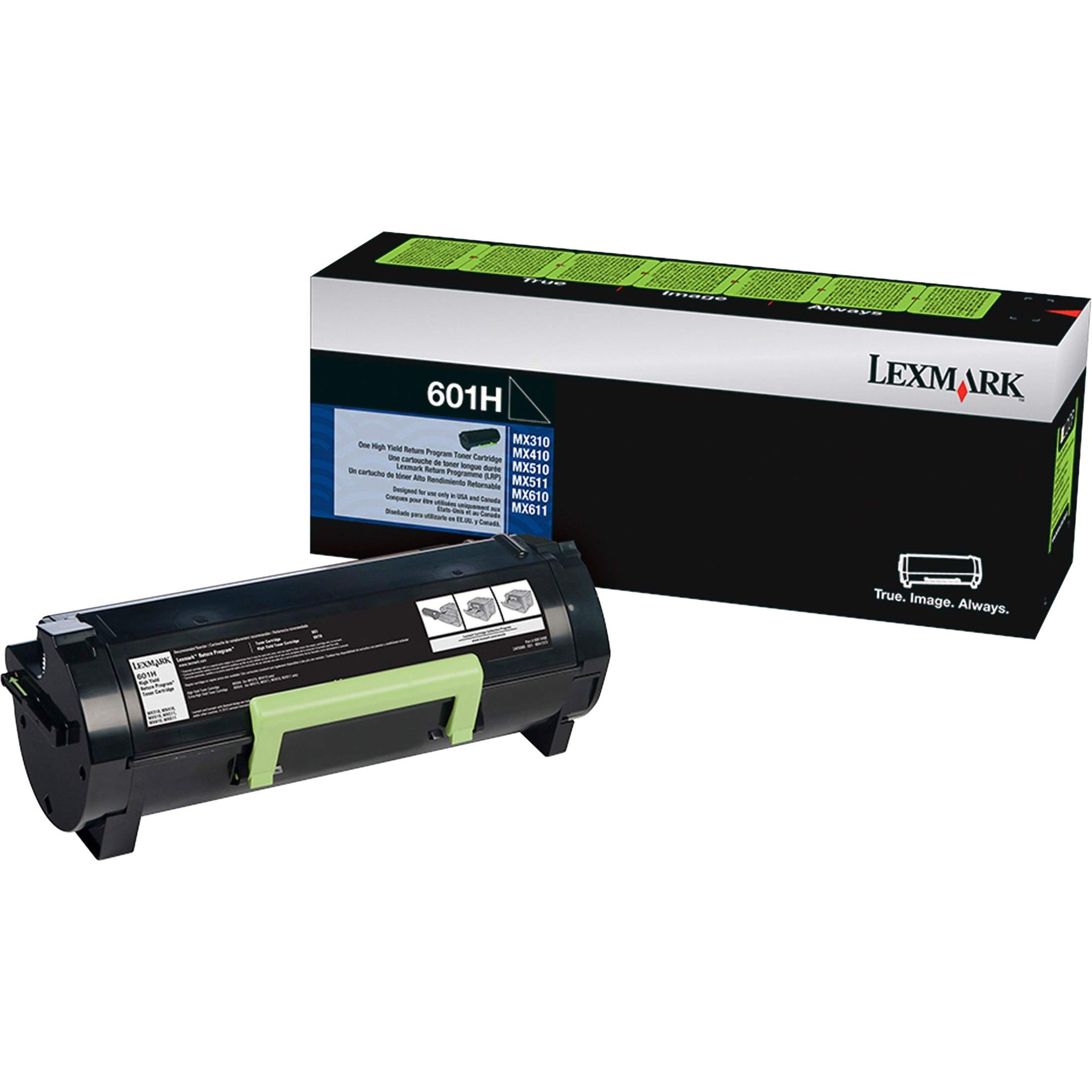 Lexmark 60F1H00 (LEX-601H) トナー、10000 ページ印刷可能、ブラック