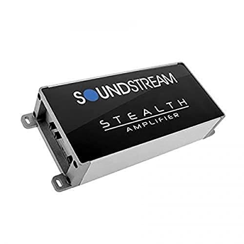 Soundstream ST4.1200D ステルス シリーズ 1200W クラス D 4 チャンネル アンプ