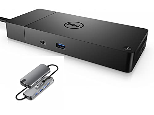 Dell WD19DCS 240W AC パフォーマンス ドック (210W の電力供給、非システムに 90W を供給) 3.5mm ポートなし