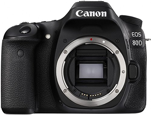 Canon デジタル一眼レフカメラボディ [EOS 80D] 2420万画素(APS-C) CMOSセンサー&デュアルピクセルCMOS AF搭載 ブラック
