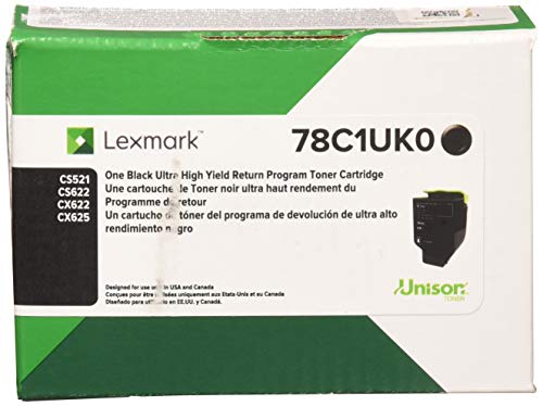 Lexmark 78C1UK0 超高収量返品プログラム トナー カートリッジ...
