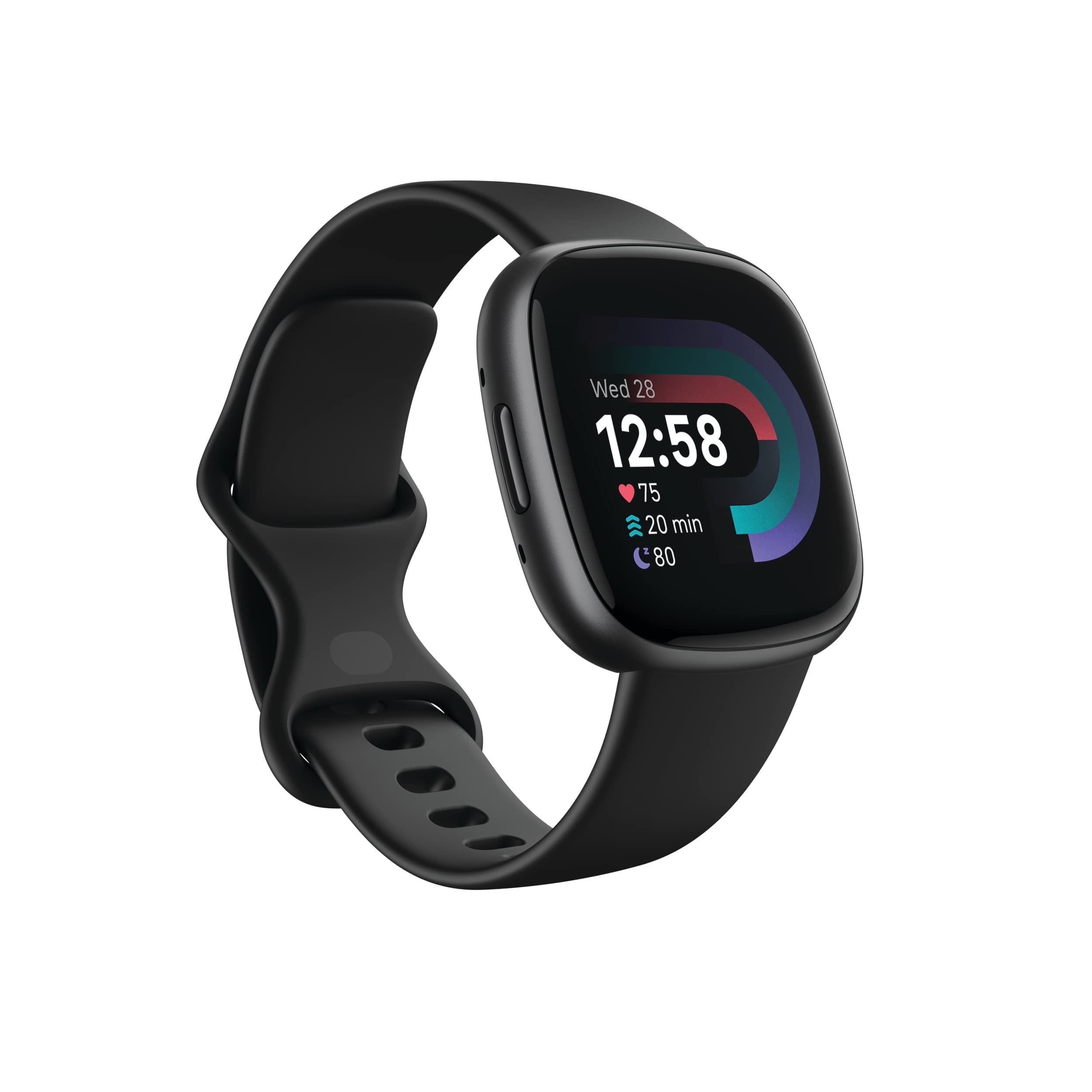 Fitbit 毎日の準備、GPS、24 時間年中無休の心拍数、40 以上のエクササイズ モード、睡眠追跡などを...