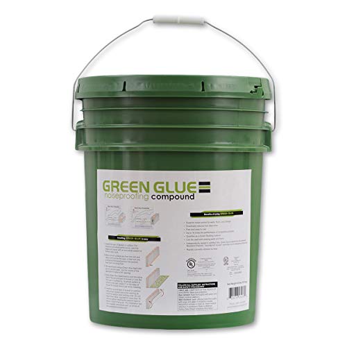 Green Glue Noiseproofing Compound - 5ガロンバケツ