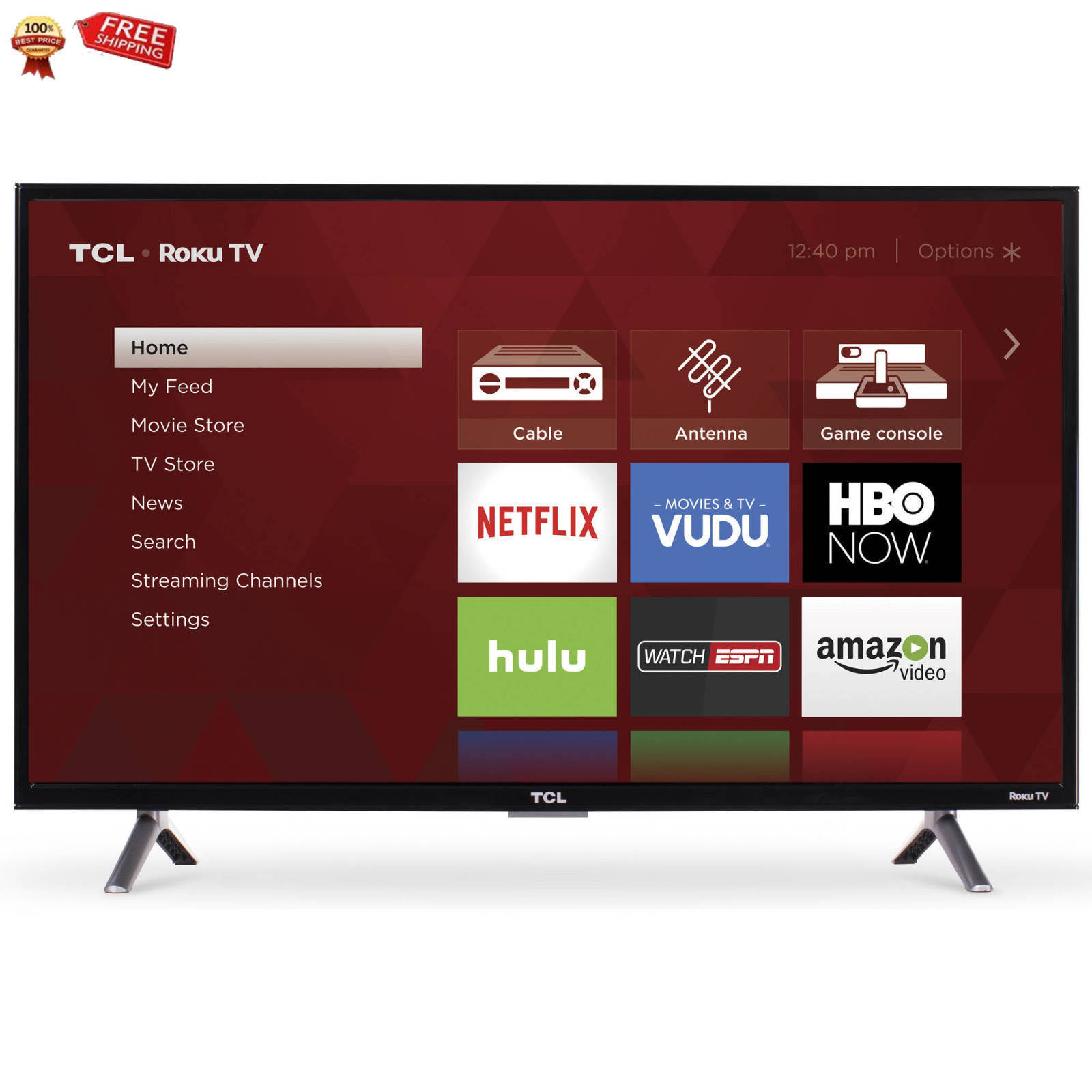 TCL 32S30532インチ720pRokuスマートLEDTV（2017モデル）