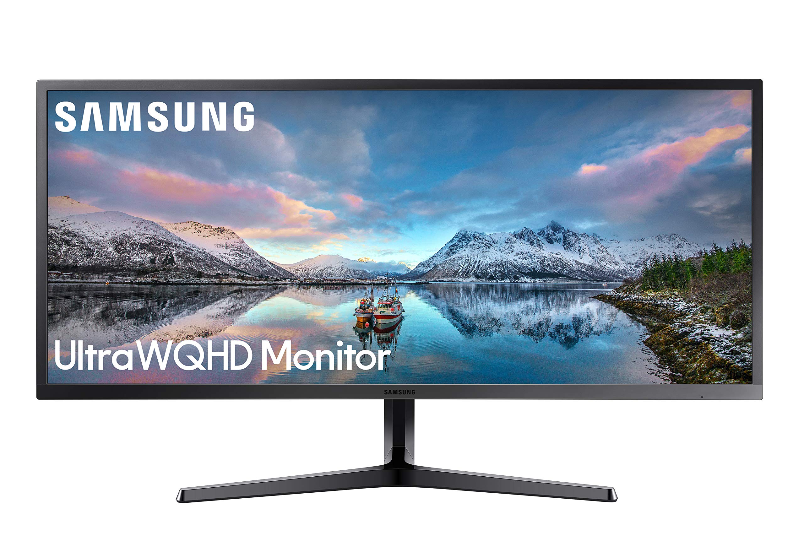 Samsung 34 インチ クラス ウルトラワイド モニター、21:9 ワイド スクリーン、S34J552WQNXZA