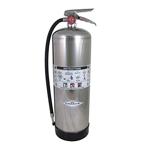 Amerex B240 蓄圧水消火器、2.5 ガロン、クラス A 火災用