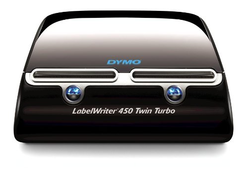 DYMO LabelWriter 450 ツイン ターボ ダイレクト サーマル プリンター - モノクロ - デスクトップ - ラベル印刷
