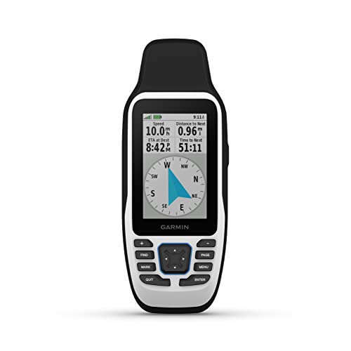 Garmin GPSMAP 79s、世界規模のベースマップを備えた海洋用 GPS ハンドヘルド、頑丈な設計、水...