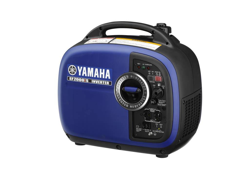 YAMAHA EF2000iSv2、動作時 1600 ワット/始動時 2000 ワット、ガス式ポータブル インバーター