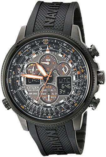 Citizen メンズJY8035-04ENavihawkステンレススチールエコドライブウォッチ