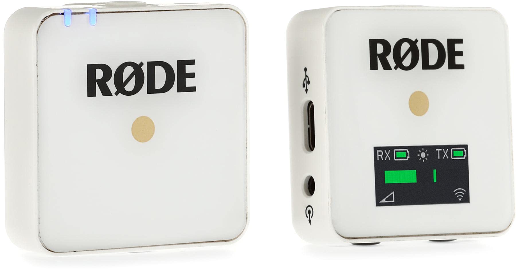 Rode Wireless GO コンパクト ワイヤレス マイク システム - ホワイト