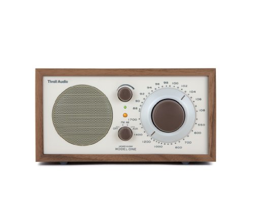Tivoli Audio オーディオモデル One Am/fm テーブルラジオ、クラシック/ウォールナット、2.4 ポンド
