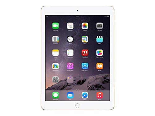 Apple iPad Air 2 MH2P2LL/A 9.7 インチ 64GB Wifi+Cellular ロック解除済みタブレット (ゴールド) (認定再生品)