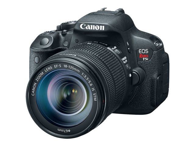 Canon EOS Rebel T5i 18-135mm IS STMデジタル一眼レフカメラキット（ブラック）