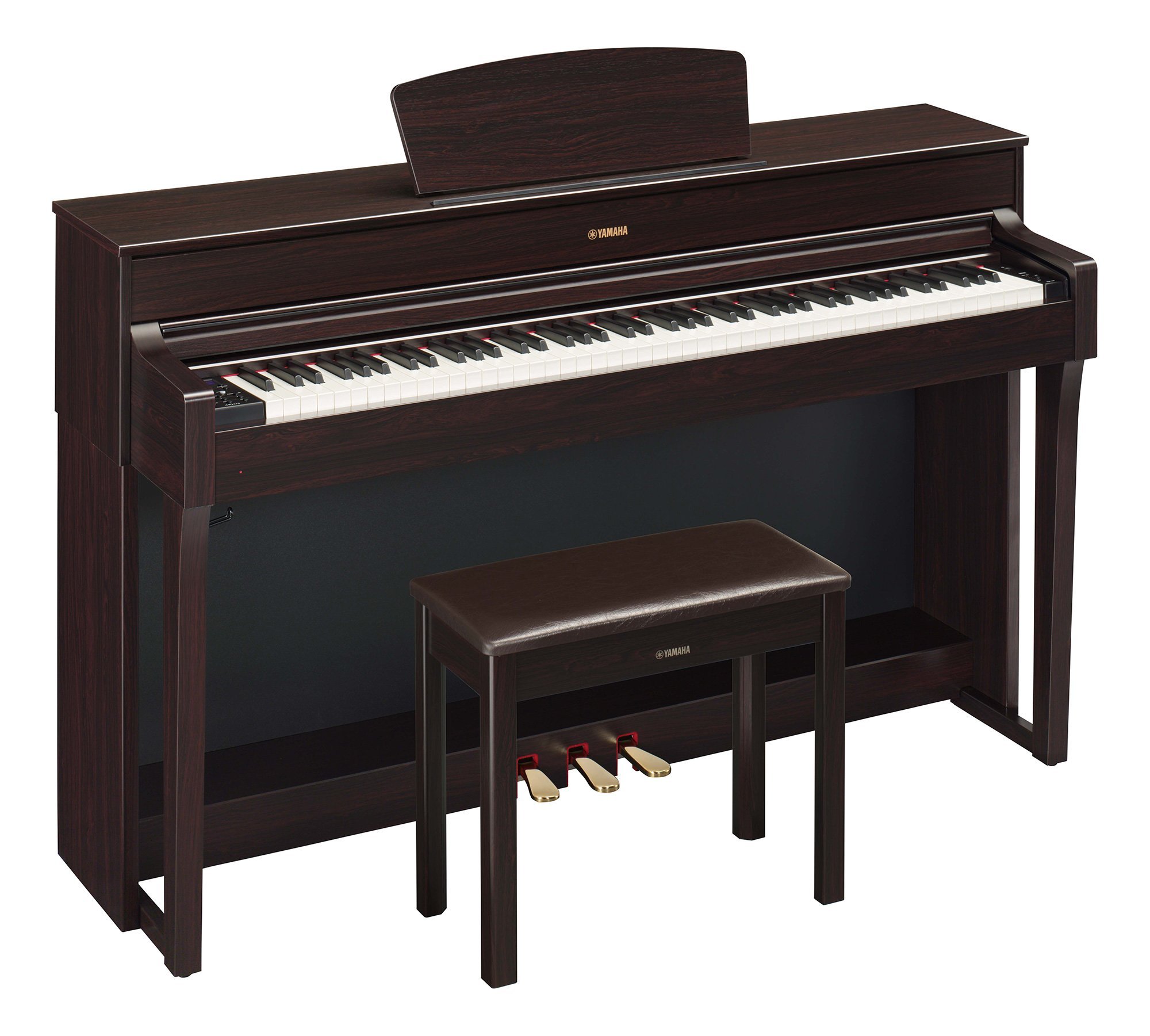 YAMAHA YDP184 アリウスシリーズ コンソールデジタルピアノ ベンチ付き ダークローズウッド...