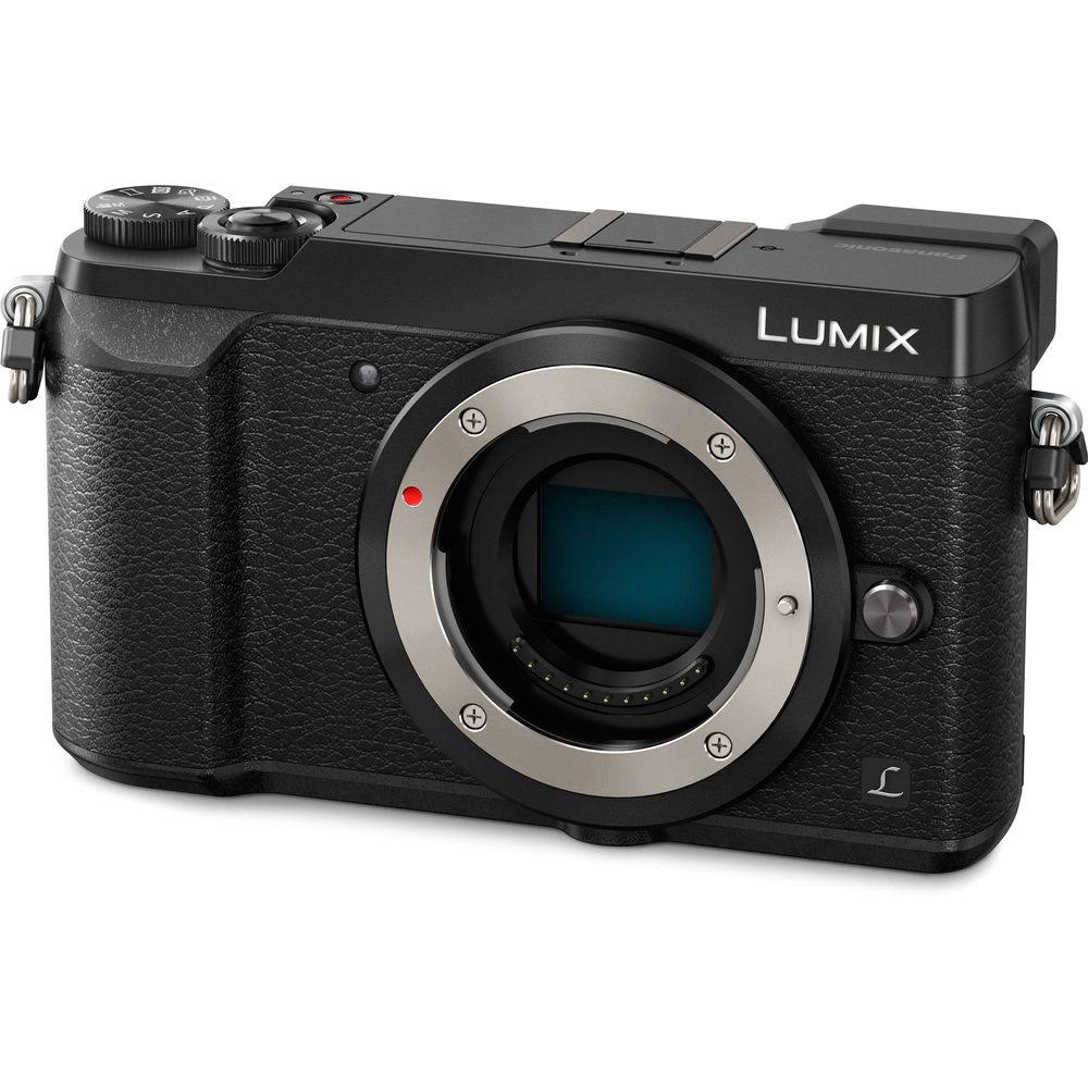 Panasonic LUMIX GX85ボディ4Kミラーレスカメラ、16メガピクセル、3インチチルトタッチLCD、DMC-GX85KBODY（USA BLACK）