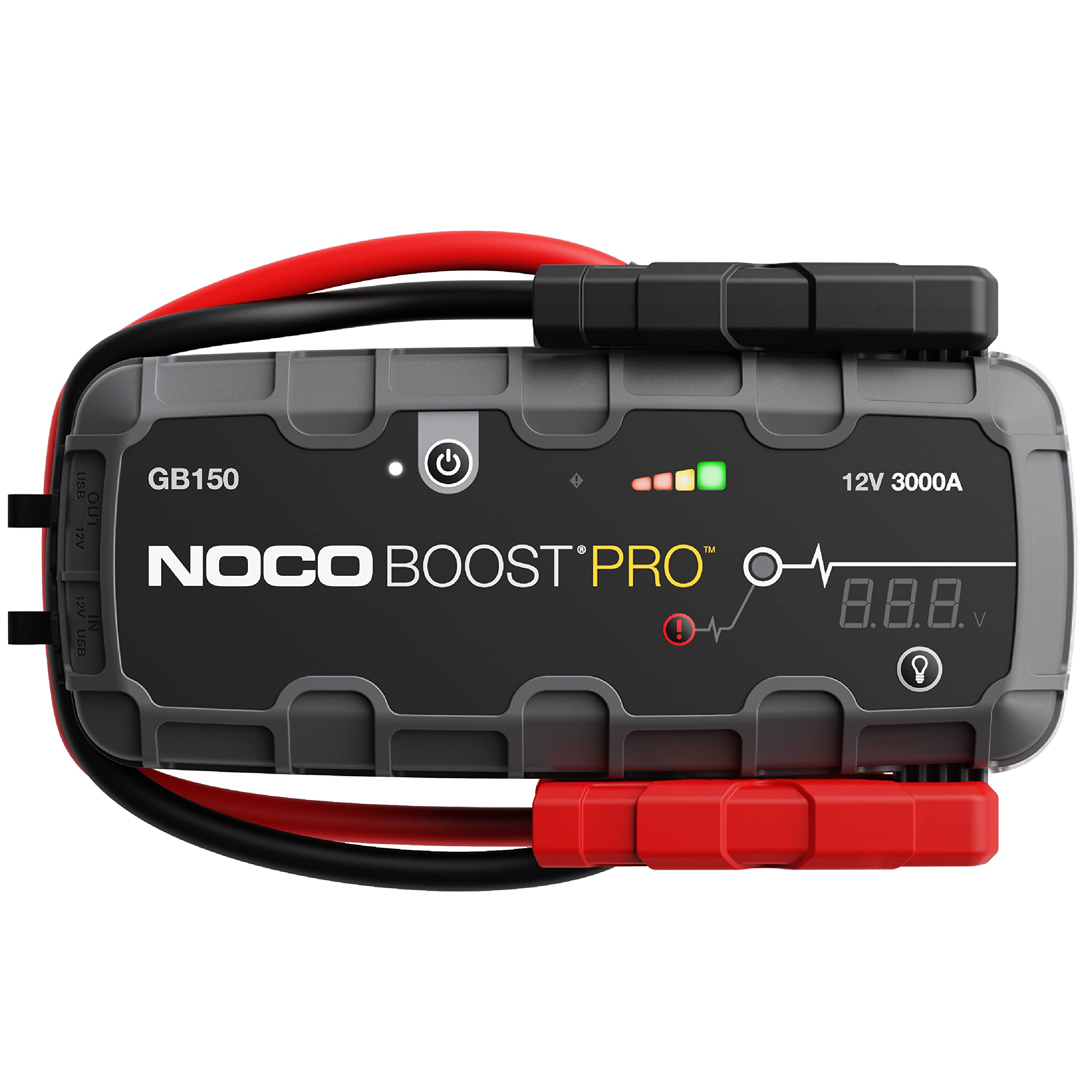  NOCO Boost Pro GB150 3000 アンペア 12 ボルト UltraSafe リチウム ジャンプ スターター ボックス、カーバッテリー ブースター パック、ポータブル パワーバ...