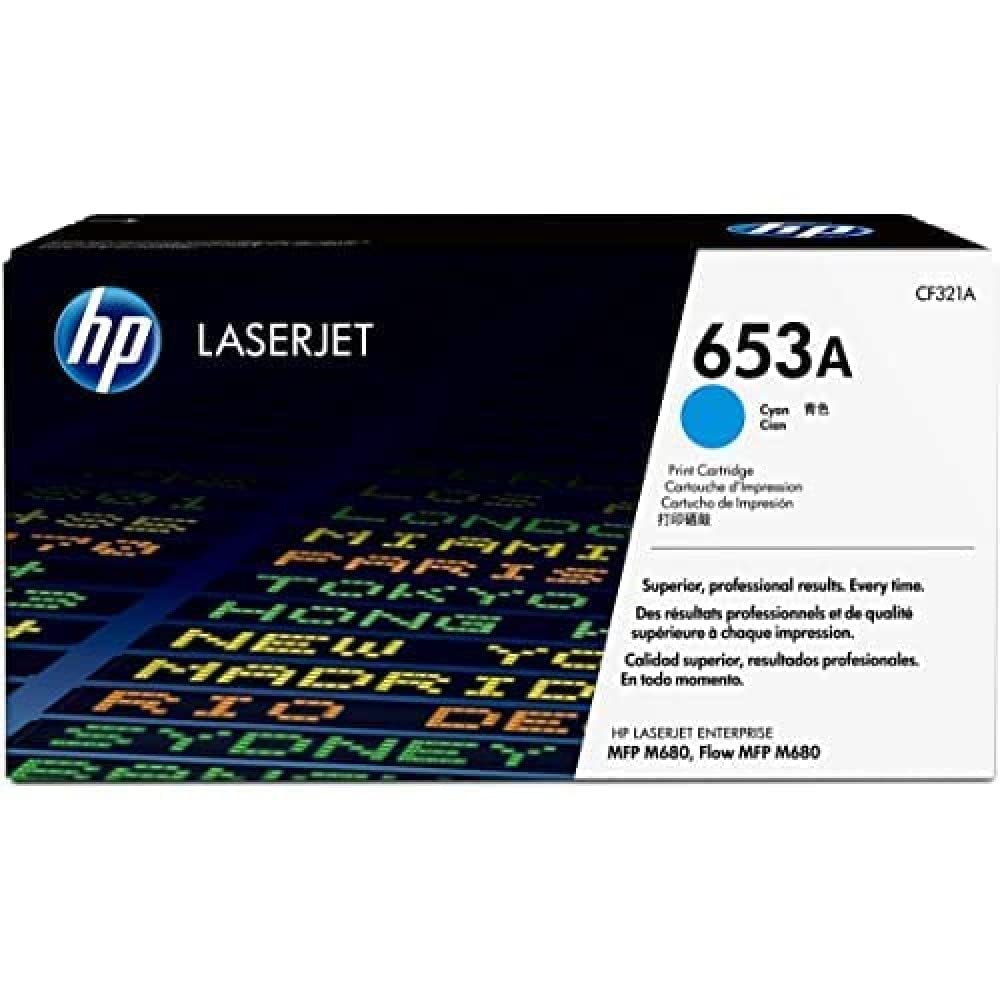 HP オリジナル 653A シアン トナー カートリッジ | Color LaserJet Enterpris...
