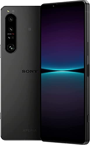 Sony Xperia 1 IV XQ-CT72 5G デュアル 256GB 12GB RAM 工場出荷時ロック解除済み (GSM のみ | CDMA なし - Verizon/Sprint と互換性なし) ブラック