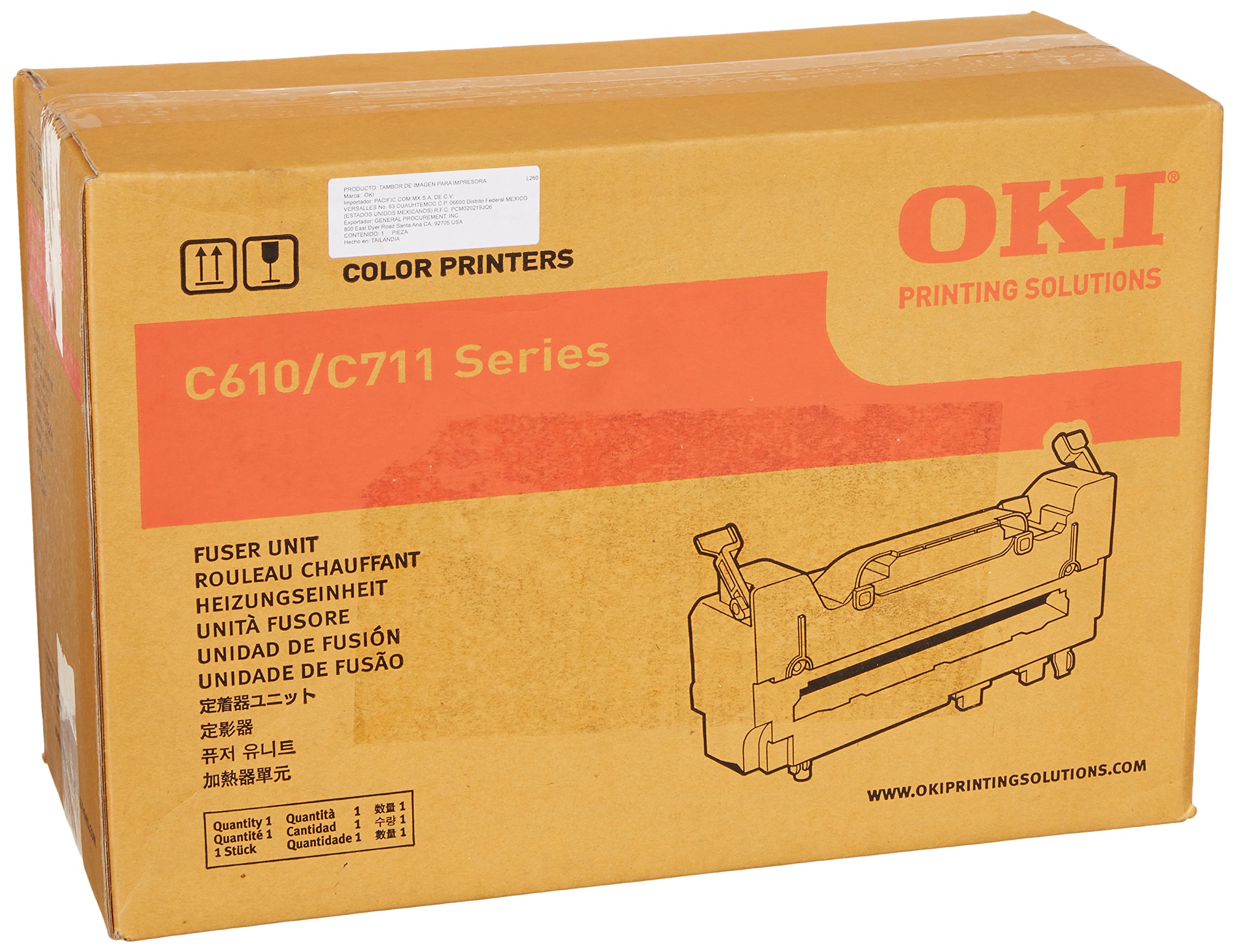 OKI 定着器キット、120V、60000 印刷可能枚数 (44289101)