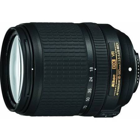 Nikon AF-S DX NIKKOR 18-140mm f / 3.5-5.6G ED振動低減ズームレンズ、デジタル一眼レフカメラ用オートフォーカス付き（認定再生品）