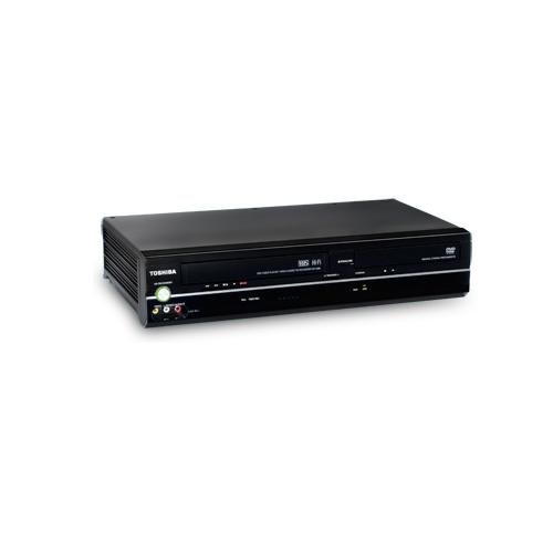 Toshiba SD-V296 DVD プレーヤー/VCR コンボ、プログレッシブ スキャン ドルビー デジタル リモコン、ブラック
