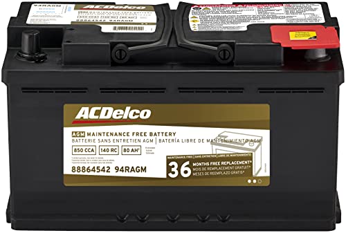 ACDelco ゴールド 94RAGM 36 ヶ月保証 AGM BCI グループ 94R バッテリー