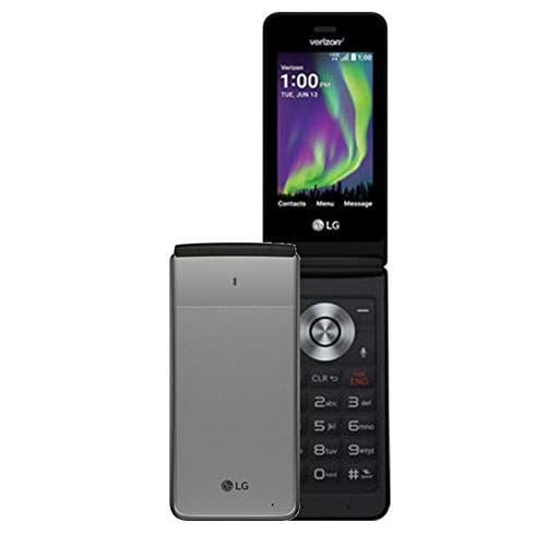 LG - Exalt 4G LTE VN220 8GB メモリ携帯電話 - シルバー (Verizon)...