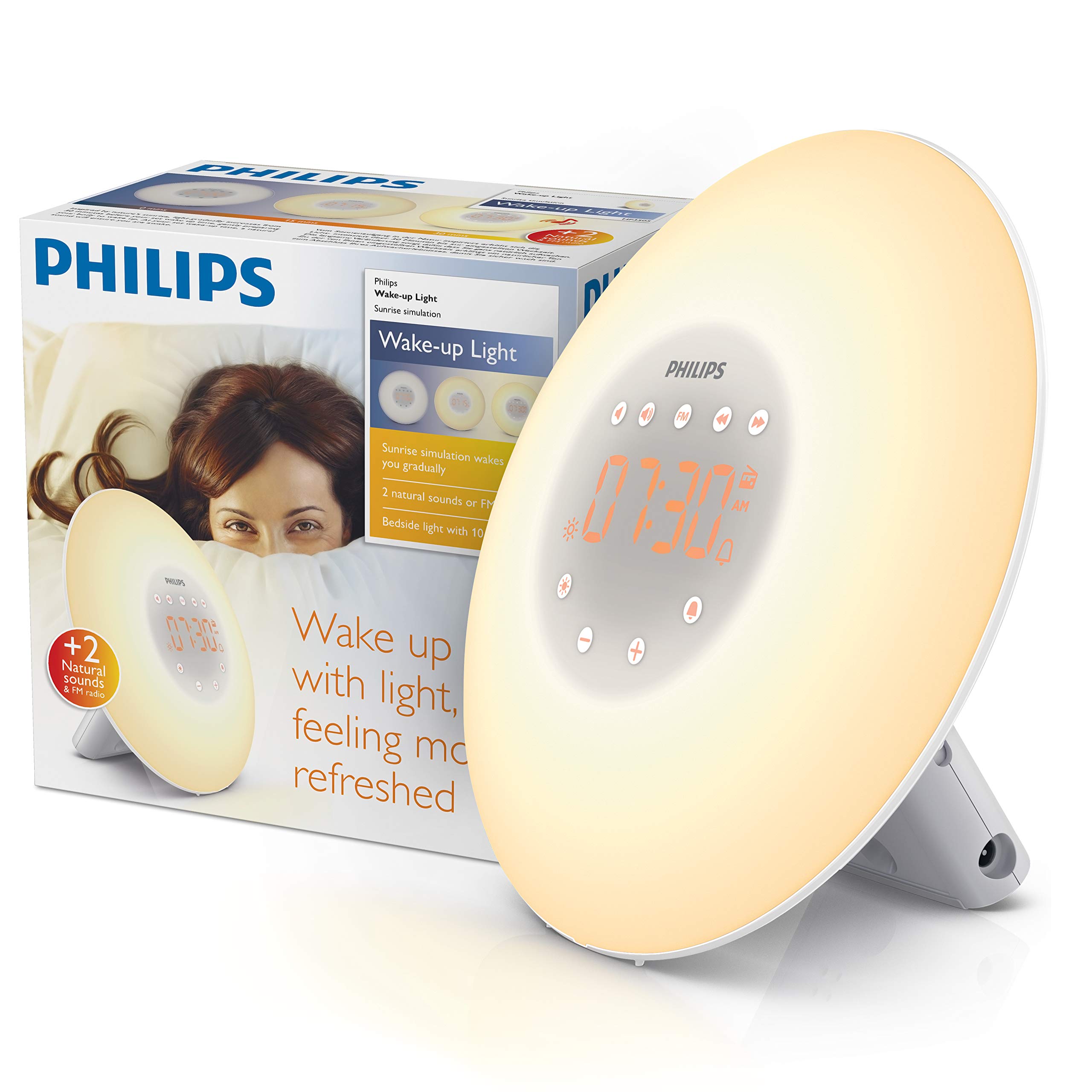 Philips SmartSleep フィリップス ウェイクアップ ライト、日の出シミュレーション