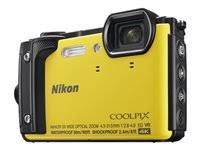 Nikon W300防水水中デジタルカメラ、TFT LCD、3フィート、イエロー（26525）
