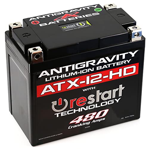 Antigravity Batteries 反重力ATX12-HD。ジャンプスタート、8Ah、ATV、クワッド...