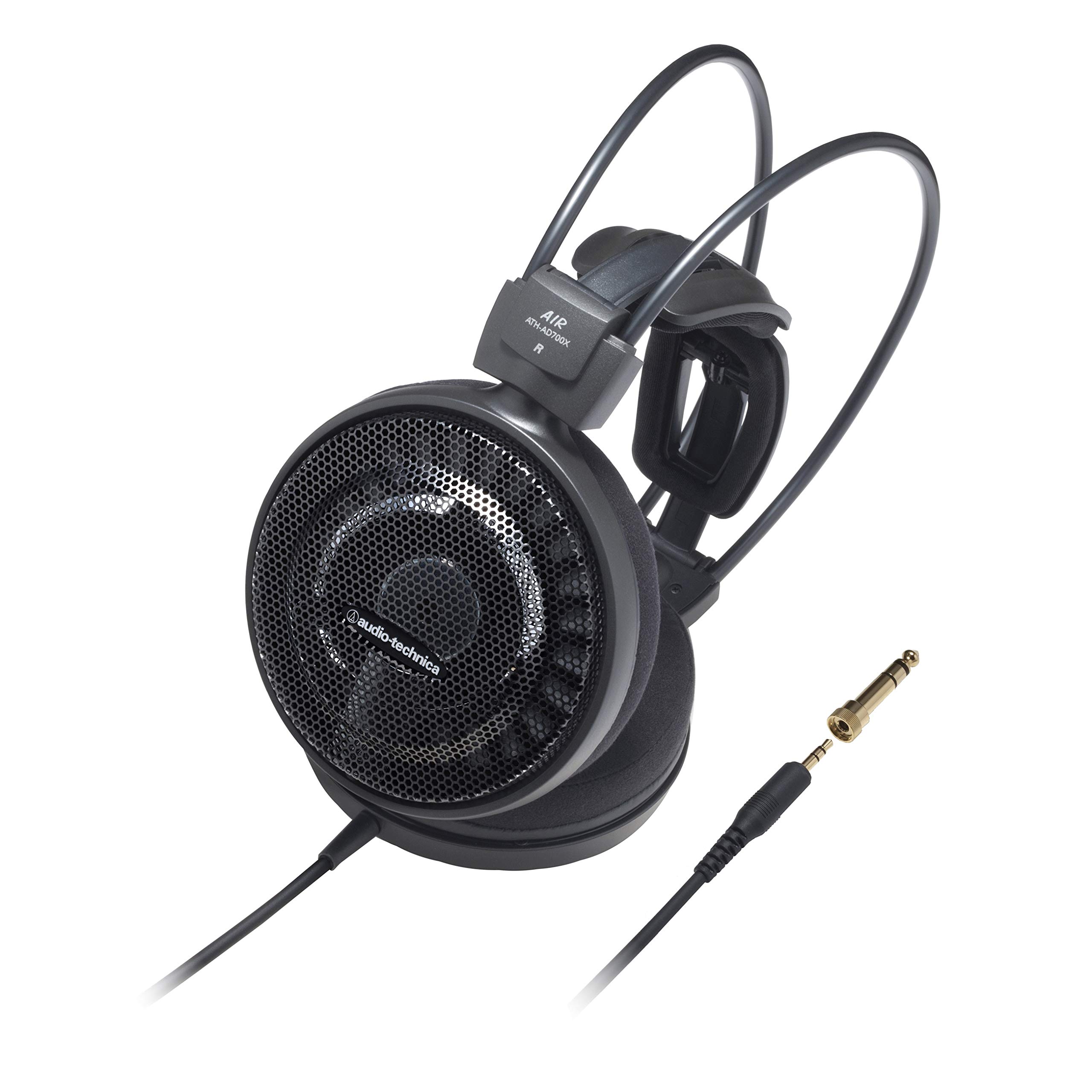 audio-technica ATH-AD700X オーディオマニア オープンエア ヘッドフォン ブラック...
