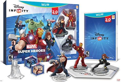 Disney INFINITY : マーベル スーパー ヒーローズ (2.0 エディション) ビデオ ゲーム スターター パック - Wii U