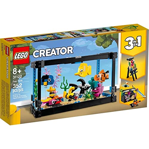 LEGO Creator Fish Tank 31122 専用 3-in-1 組み立てセット、8 歳以上...