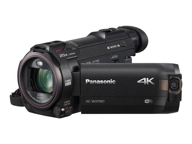 Panasonic HC-WXF991K 4K Ultra HD Camcorder with Wi-Fi、B...
