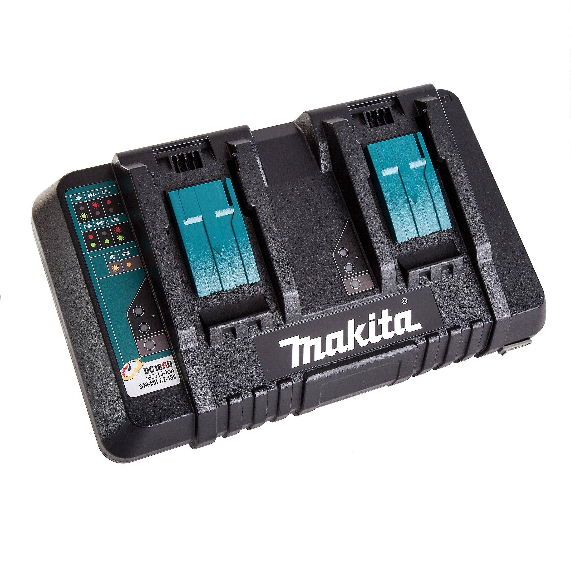Makita Dc18Rdデュアルポート充電器