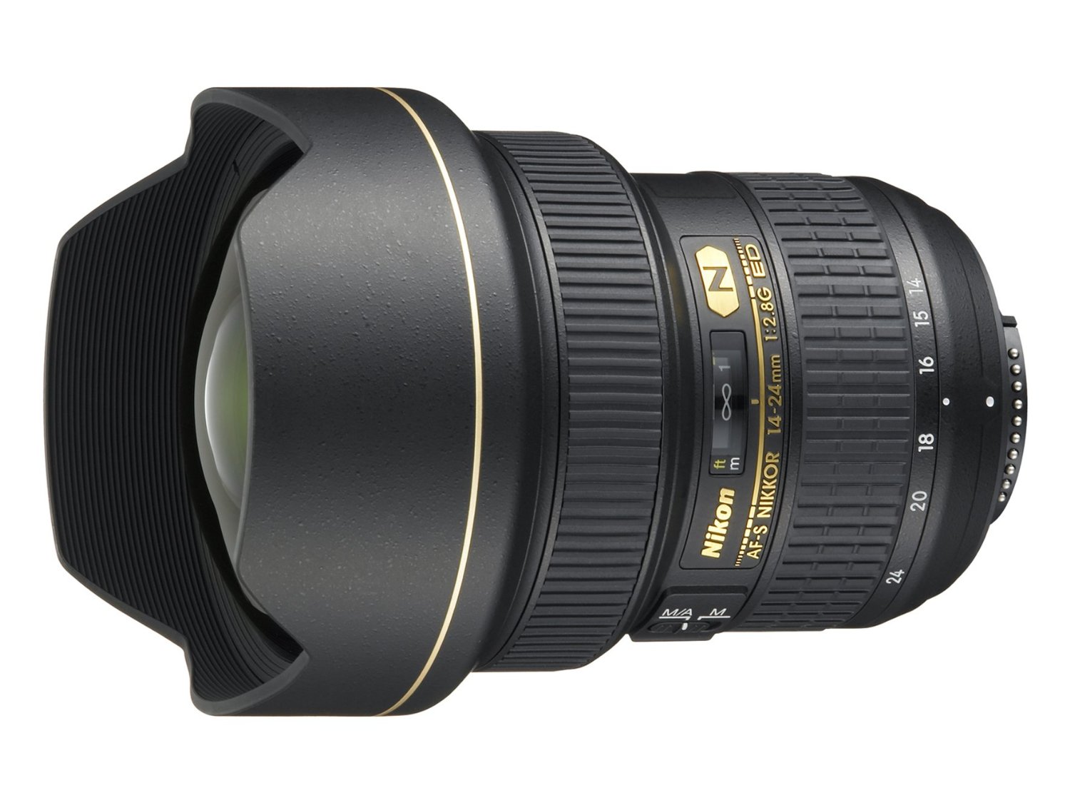 Nikon AF-S FX NIKKOR 14-24mm f / 2.8G EDズームレンズ、デジタル一眼レフカメラ用オートフォーカス付き