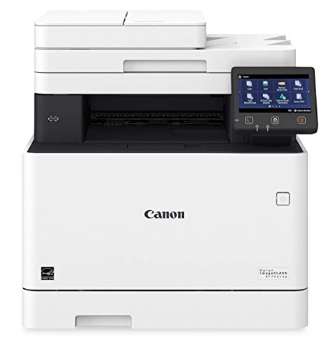  Canon USA Canon Color imageCLASS MF741Cdw-多機能、ワイヤレス、モバイル対応、デュプレックスレーザープリンター（3年間の限定保証付き）、ホワイト、ミッ...