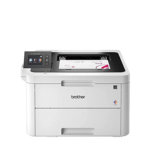  Brother プレミアム L-3270CDW シリーズ コンパクト デジタル カラー レーザー プリンタ I モバイル印刷 I NFC I 自動両面印刷 I 2.7 インチ カラー タッチスクリーン...