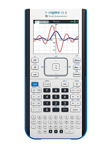 Texas Instruments TI-Nspire CX II カラー グラフ電卓 (学生用ソフトウェア付...